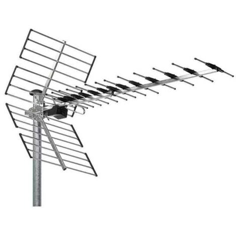 Antenne uhf 43 elements lte700 5g - canaux 21 a 48 gain 15 db Wisi EZ457LTE700