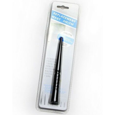 TRADE SHOP TRAESIO ANTENNE UNIVERSELLE POUR VOITURE CAMPER SUV STEREO ANTENNE RADIO AM/FM 12.5 cm 410