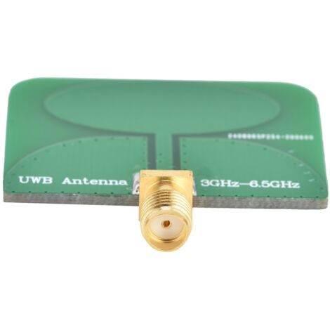 Antenne UWB omnidirectionnelle 3GHz-6.5GHz avec connecteur SMA femelle pour module RF