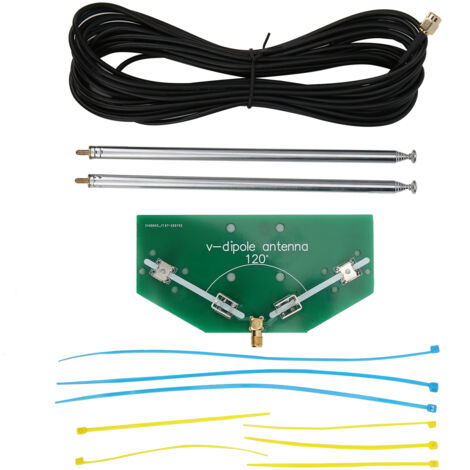 Antenne VDipole Fréquence de communication radio 78M1 GHz Accepteur intérieur universel