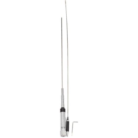 Antenne véhicule VHF/UHF 144/430 MHz double antenne radio Miaozi NL770R--