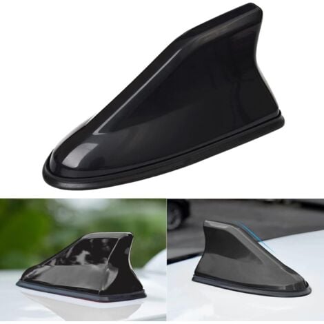 AUTRES Antenne Voiture Requin pour Citroen C2 C3 C4 Cactus C5 C4 Picasso C6 Ds3 Ds4 Ds5, Aileron de Requin Antenne Radio Voiture FM/AM Base Étanche, Accessoire Voiture,Black