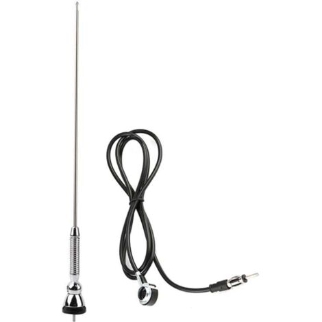 Antenne Voiture Universelle AM FM 18,5 Pouces 180 Degrés Pivotant Pour Toit Aile