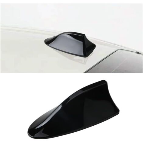 Antenne Voiture,Accessoire Voiture Tuning,Antenne Requin,Diffuseur De Spoiler De Pare-Chocs Arrière,Protections d'ailes de Voiture,Convient à la Plupart des SUV,Voitures(Noir)