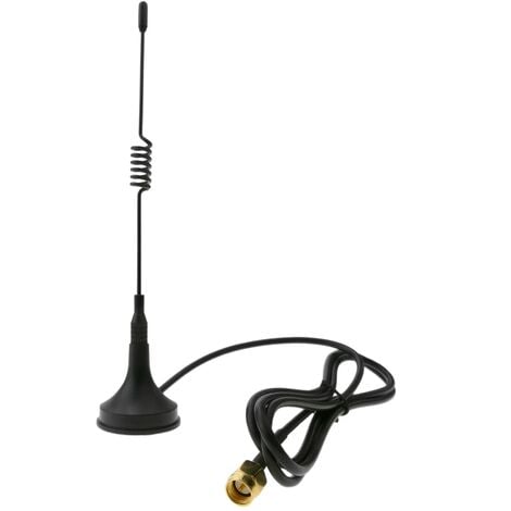 Antenne radio CB longue portée avec câble coaxial 300 cm et adaptateur  PL259