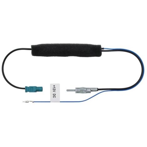 Antennenadapter Fakra auf DIN mit Phantomspeisung