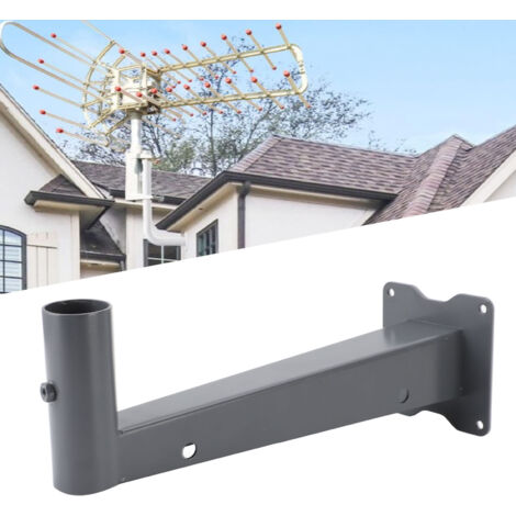 Antennenhalterung aus Aluminiumlegierung – Robuste, universelle Außenhalterung, wetterfest, verstellbar für Dächer