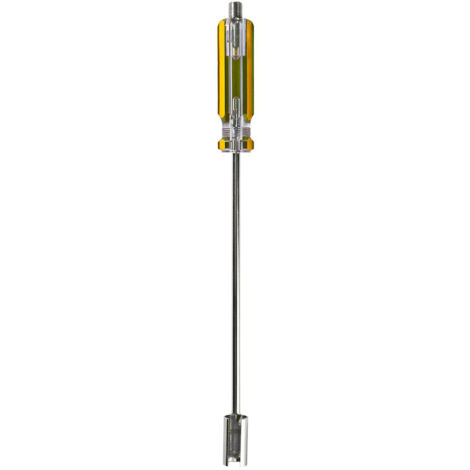 Antennenkabel installationswerkzeug schraubendreher gelb transparent abs