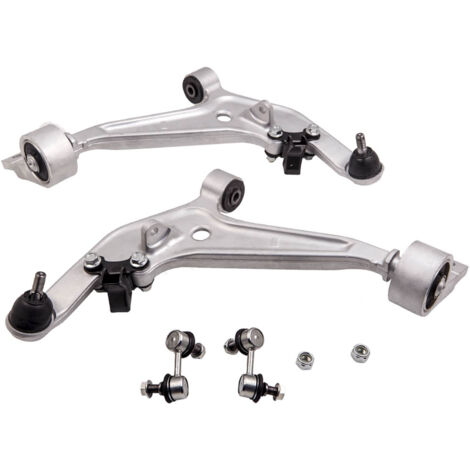 Anteriore L + R Pista Bracci di Controllo & Droplink Kit for Nissan X-Trail T30