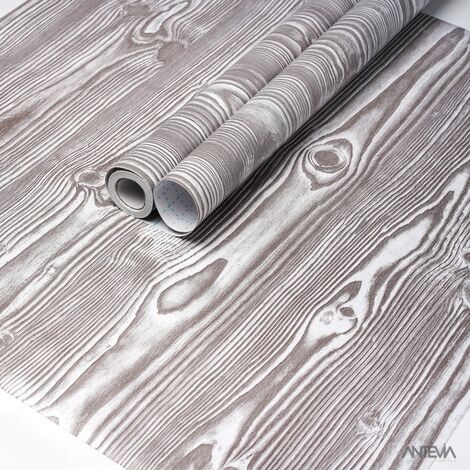 ANTEVIA - Papier Adhésif pour meuble mur - 45cm x 500cm | Sticker Autocollant Film adhésif Naturel Papier peint (Veine 1) - Veine 1