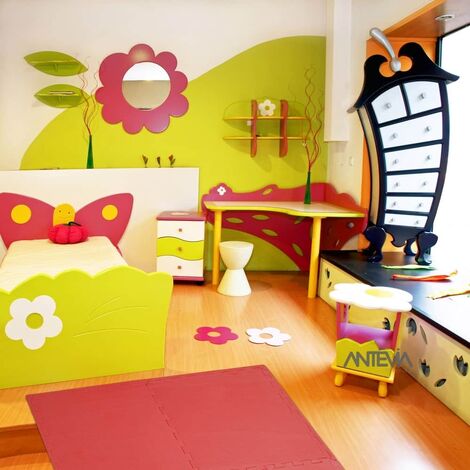 Antevia Tapis De Sol En Mousse Sans Bpa Dalle Clipsable Protection Jeux Sport Enfant Bebe Gym Souple Modele Alphabet Fruit