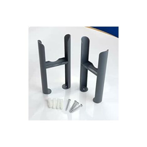 Anthracite Column Feet - 3 Column