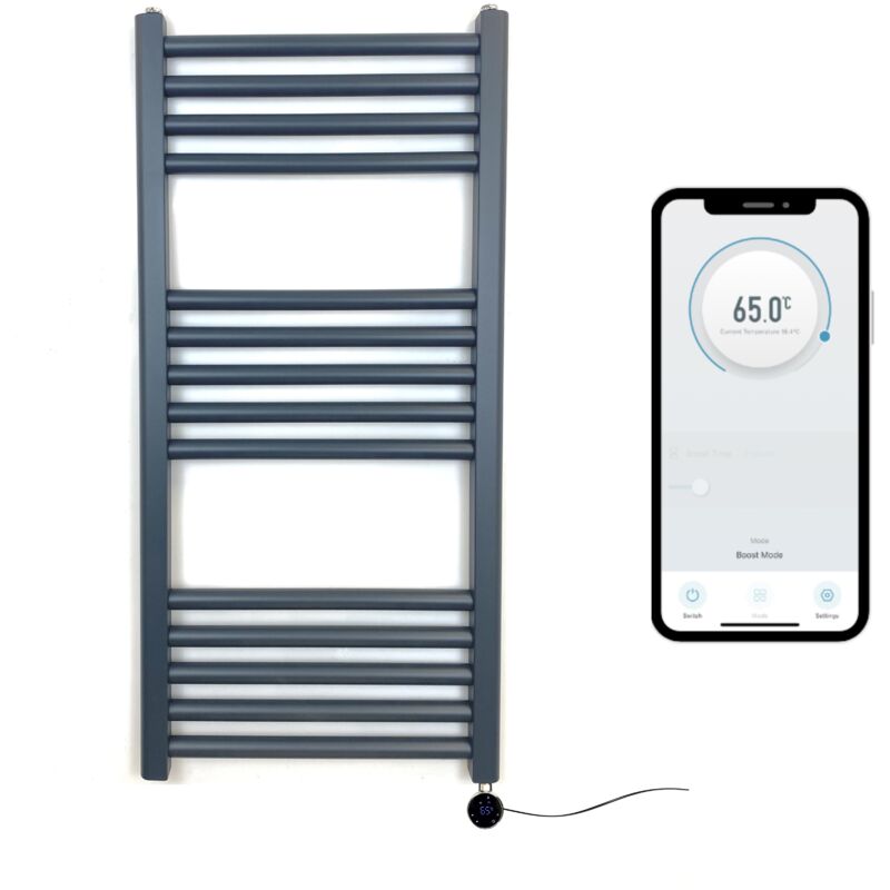 Image of Manissa - Anthracite Electric Smart WiFi&hellip;