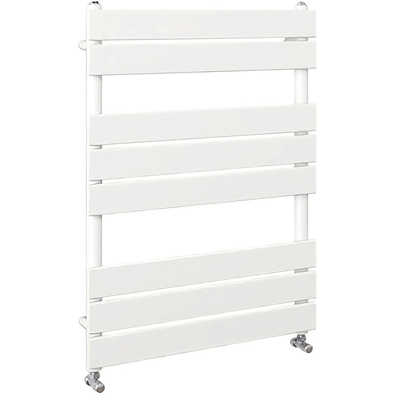 Image of Acezanble 800x600mm White Heated Ladder Towel&hellip;