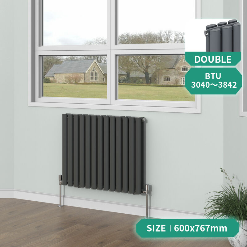 Image of NRG Anthracite Horizontal Oval Column Designer&hellip;