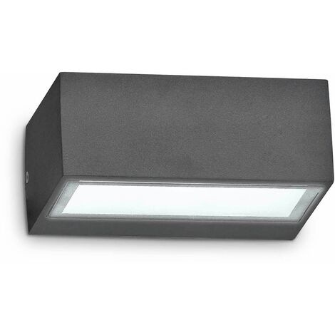 Anthracite TWIN wall light 1 bulb