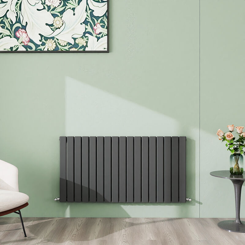 Image of Aica Sanitaire - aica 600x1156mm Anthracite&hellip;