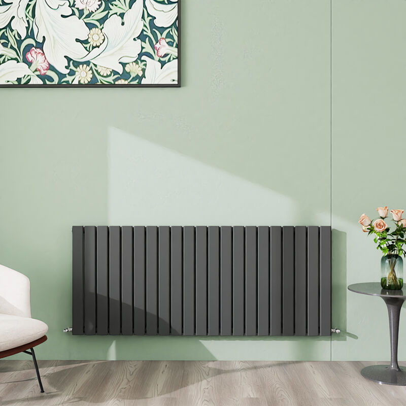 Image of Aica Sanitaire - aica 600x1428mm Anthracite&hellip;