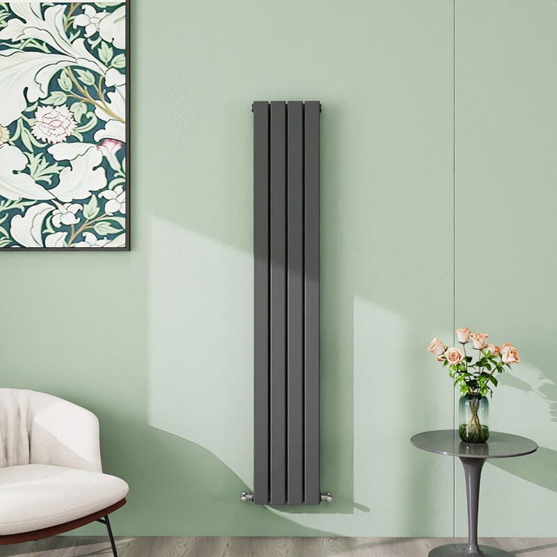 Image of Aica Sanitaire - aica 1600x272mm Anthracite&hellip;