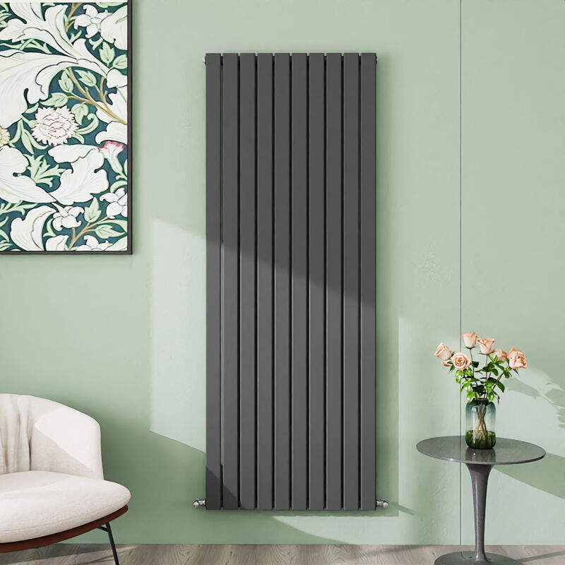 Image of Aica Sanitaire - aica 1800x680mm Anthracite&hellip;