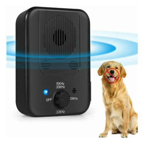 Anti Aboiement Chien, Ultrasons Anti aboiement, Automatique Anti-Aboiement Chien Ultrason Dispositif Étanche pour Les Petits et Grands Chiens