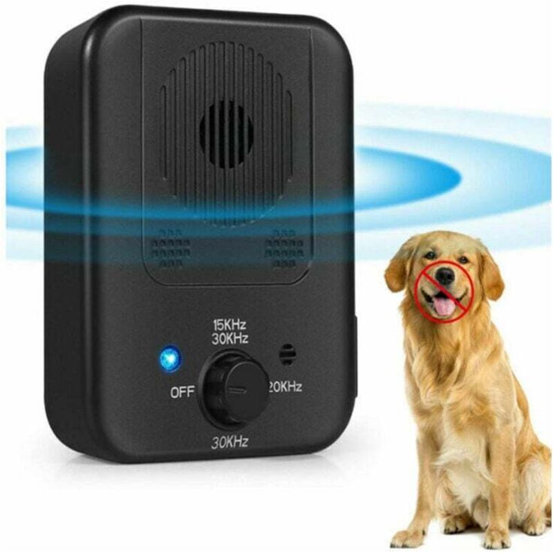Dolaso - Anti Aboiement Chien, Ultrasons Anti aboiement, Automatique Anti-Aboiement Chien Ultrason Dispositif Étanche pour Les Petits et Grands Chiens