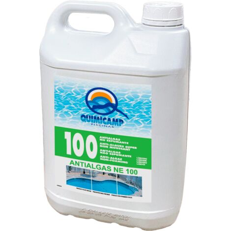 Anti-algues 100 non moussant, 5 l. QUIMICAMP