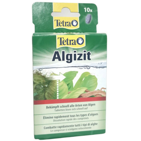 Anti algues Algizit 10 comprimés pour aquarium - Tetra
