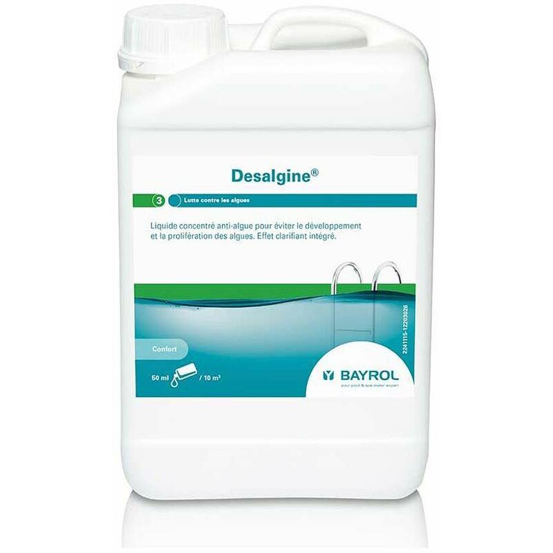 Anti-algues liquide 3l Bayrol desalgine 3l