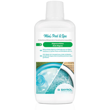 Anti-algues non moussant Bayrol Mini Pool & Spa - 1L -