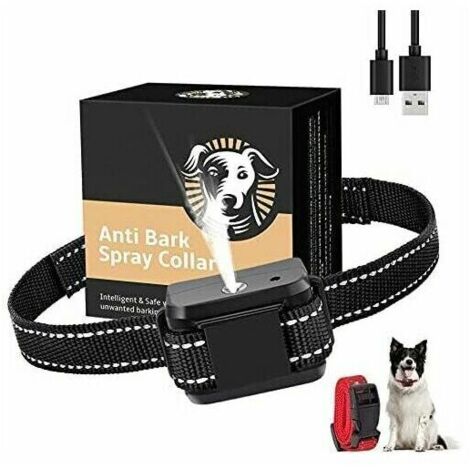 Anti Bark Collar, Anti Bark Dog Collar, Citronella Anti Bark Dog Collar Spray, Rechargeable and Safe Training Collar