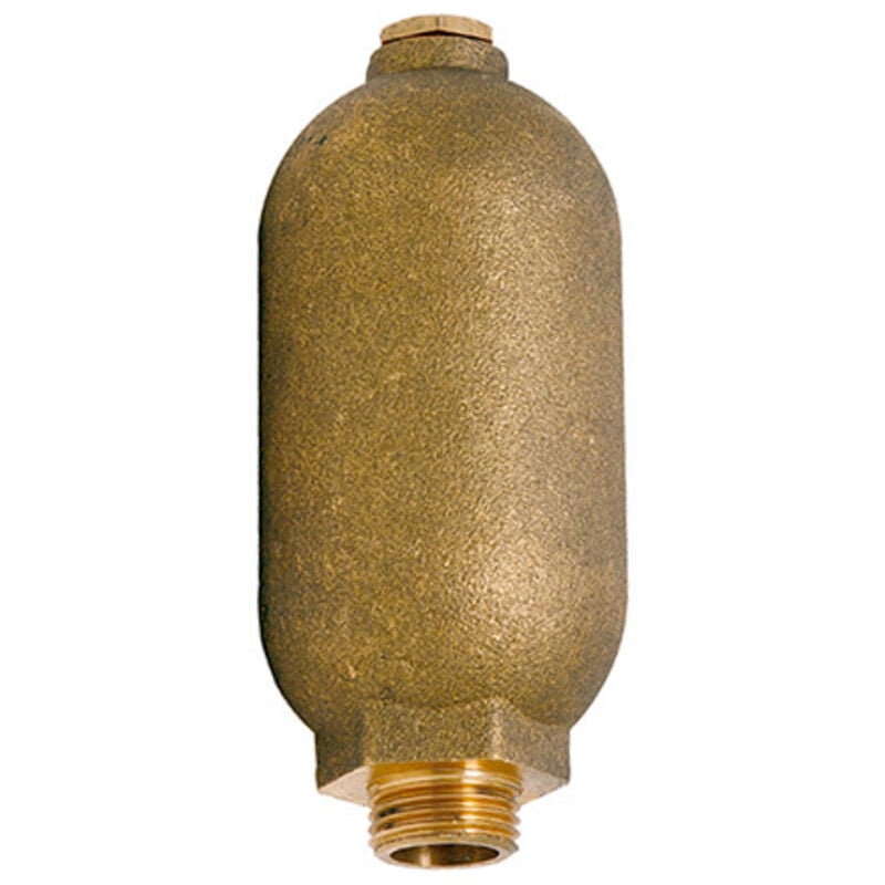 Anti-bélier pneumatique laiton Mâle 3/4' (20/27) - Ø51mm - Hauteur 120mm