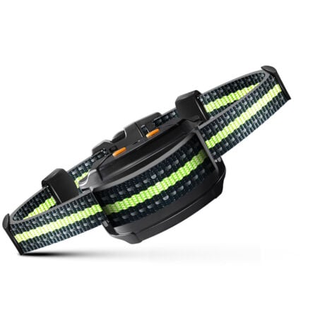 NEIGE Anti-bellen collar with vibration, waterproof shock collars with sound and electric shock, intelligent recognition module collar for large medium and small dogs(Black)