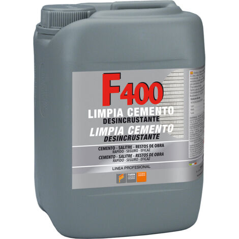 Anti-ciment F400 Faren 5l Nettoyant Puissant Résidus Ciment Et Laitance - Faren