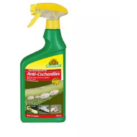 Anti-cochenilles Spiruzit prêt à l'emploi – Insecticide biologique – Protection des cultures ornementales – Formule sans PBO – Contenance 750 ML – Or Brun