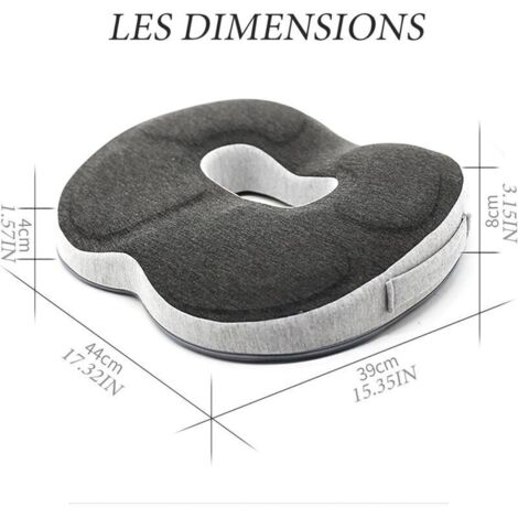 Anti-Dekubitus-Kissen für Stühle – Orthopädisches Donut-Kissen, wirksam zur Linderung von Hämorrhoiden, Prostata-, Steißbein-, Ischias- und Rückenschmerzen, ideal für die Verwendung auf