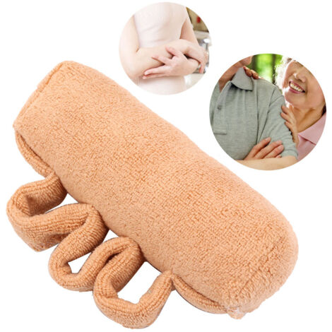 Anti-Dekubitus-Schutzkissen für die Füße und Zehen älterer Menschen (Hellbeige)