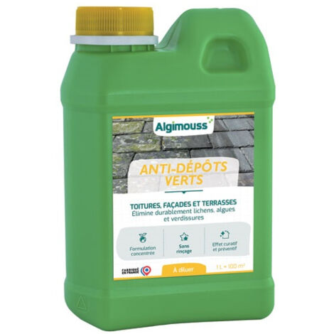 Anti Dépots Verts Concentré 1 L - Algimouss