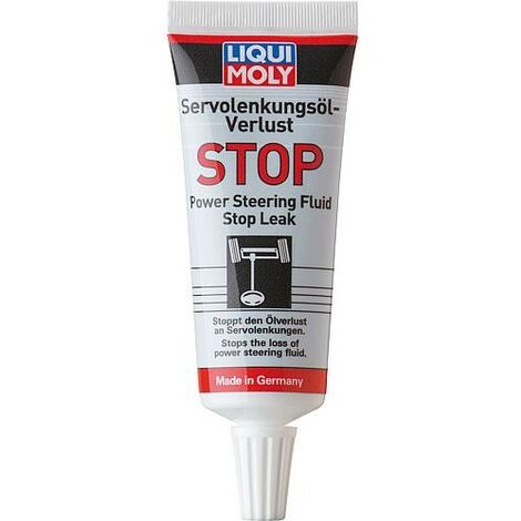 Anti-fuite d'huile de direction assistée 35ml – Nettoyage et entretien des joints – Réduit bruits et usure – Compatible huiles ATF II/III/VI – Liqui Moly - MOLY 35 ML