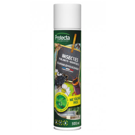 Anti Insectes Volants Et Rampants Aérosol 500ml Tp19 - Protecta