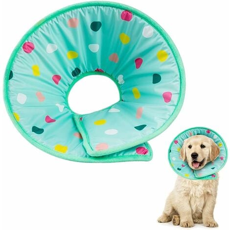 Anti-Morsure Protection Cône Collerette, Réglable Collerette Souple de Chat, Anti-Morsure Collier de Récupération pour Petit Chien Chat, Anti-Morsures Lèche Blessure Collerette de ProtectionAnti-Morsu