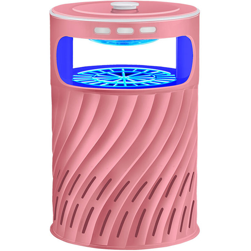 

2021 Nuevo Anti-mosquito Powered lampara de uso domestico L-ED del asesino del mosquito de la lampara USB repelente de mosquitos, Rosa, C11