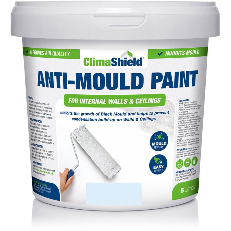 Smartseal - Anti-Mould Paint - frosted blue - frosted blue