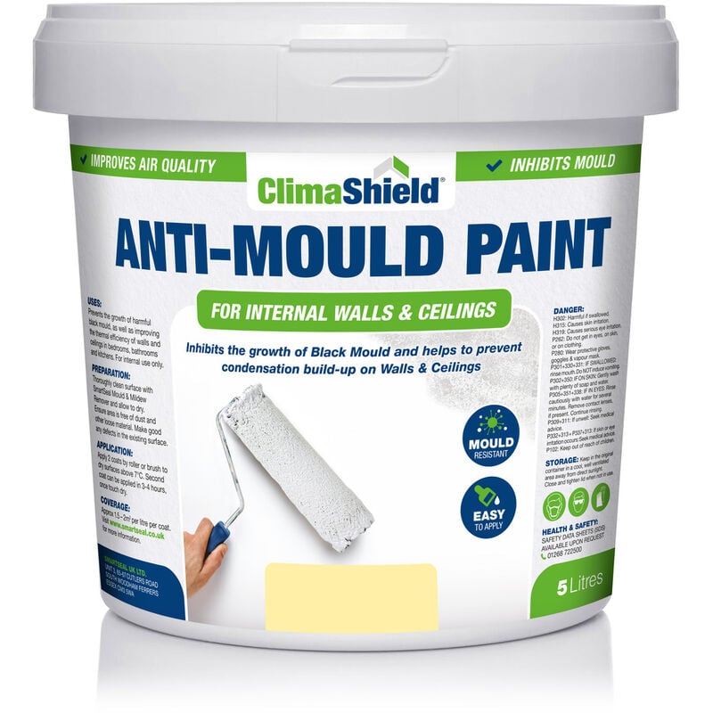 Smartseal - Anti-Mould Paint - magnolia - magnolia