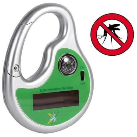 Anti - moustique ultrasonique extérieur solaire rechargeable Portable mini anti - moustique pêche sauvage anti - moustique