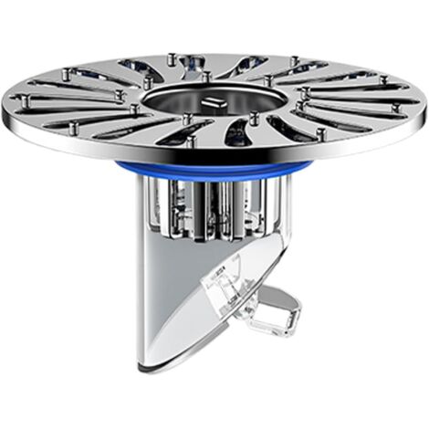 Anti-Odeur Drain De Douche, Universel Bouchon D'Égout Anti-Refoulement, Siphon De Sol Anti-Colmatage, Accessoire pour Cuisine Douche Salle De Bain Machine A Laver
