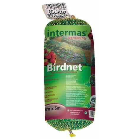 CELLOPLAST NORTENE - Malla antipájaros Birdnet 120005 5380/2X05M VERDE