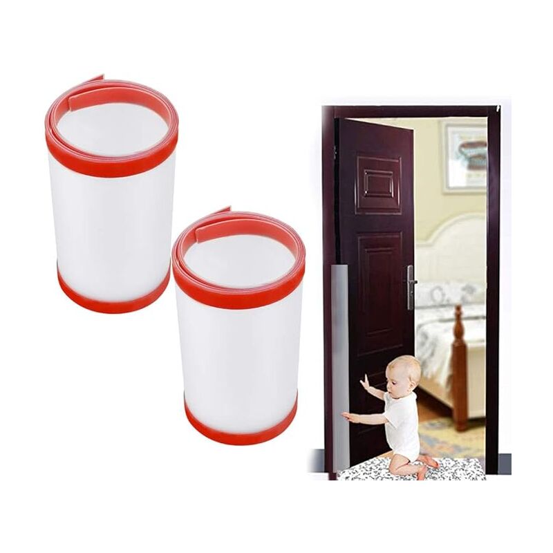 Anti Pincement Protection Doigt, 2PCS Porte Charnière Garde Bébé Preuve Doigt Pince Garde Enfant Preuve Fournitures pour Maison Pièce
