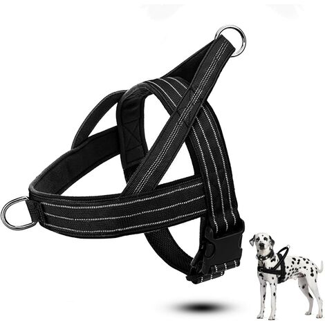 Anti-Pull-Hundegeschirr, verstellbares, reflektierendes Anti-Pull-Hundegeschirr, (M/L)