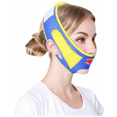 Anti-ronflement efficace - Masque anti-apnée du sommeil, mentonnière anti-ronflement, mentonnière avec solution anti-ronflement, arrêtez le ronflement pour hommes femmes, dispositifs anti-ronflement -